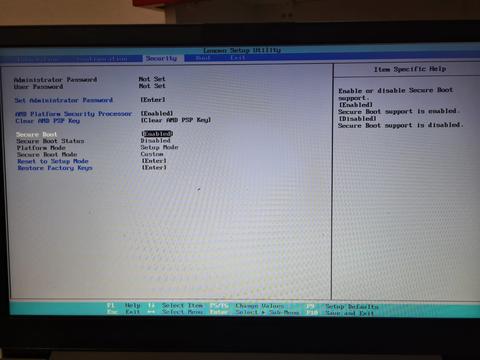 Lenovo S145-15API Boot Menu ve App data hatas