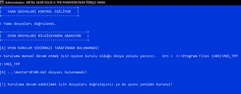 Metal Gear Solid V : Phantom Pain Türkçe Yama - Çeviri Bitti (Translate Çeviri)