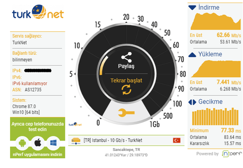 [ANA KONU] 20:00-24:00 saatleri arası Türk.net hız ve ping sorunu(GÜNCEL)