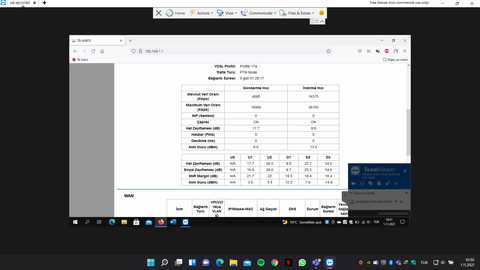 ADSL'den VDSL'ye geçtim hat değerlerim-Tip 7 Saha dolabı gelmiş (01.11.2021 güncelleme)