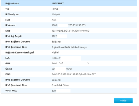 H298A V9 sürümü root hesabı aktif etme