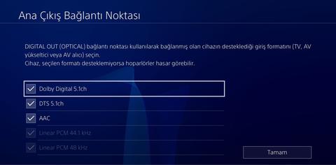 Ps4 5.1 Ses Hangisi Oluyor?