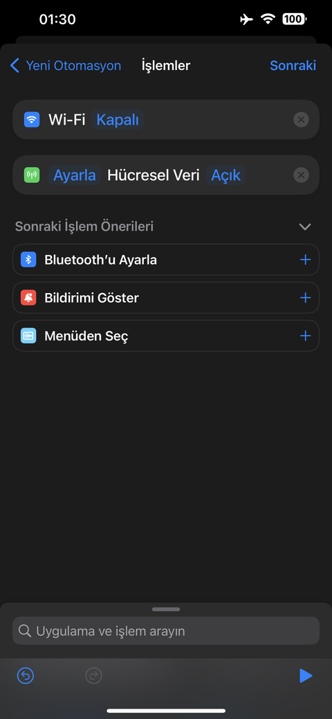 iPhone&#39;da uçak modunda VoWiFi kullanımı ve pil ömrünü uzatma