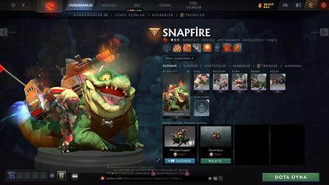 Satılık 1.9k mmr 5k bs zibilyon tane eşsiz skin ile hesap :)