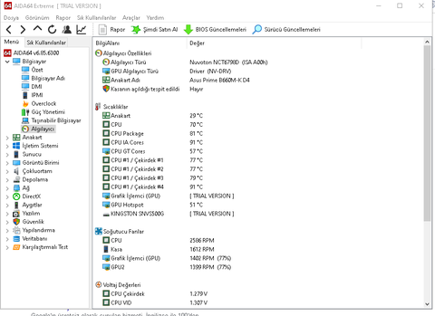 Intel i5 13600K aşırı ısınma sorunu