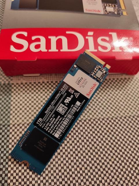 .:: SanDisk 1TB Ultra M.2 NVMe 3D SSD mini inceleme ::.