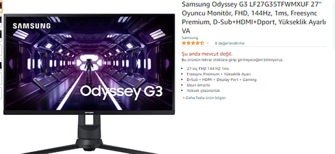 MSI OPTIX G27C7 VS Samsung Odyssey G3 27' Hangisi