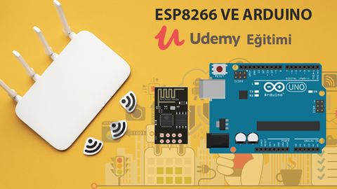 ESP8266 ve Arduino isimli UDEMY eğitimim yayında.
