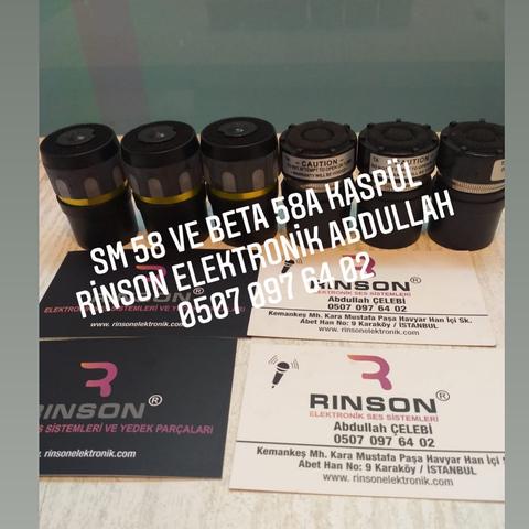 Mikrofon Aksesuar & Yedek Parçaları rinson elektronik abdullah 0507 097 64 02