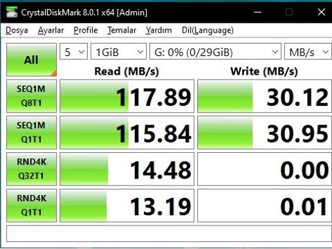  FLASH DISK TEST BAŞLIĞI!!!