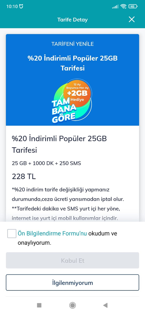 TÜRKTELEKOM KİŞİYE ÖZEL TEKLİFLER MEVCUT KULLANICAYA TARİFELER  İLK SAYFA GÜNCEL