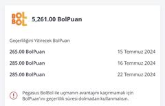 Pegasus 5k puan 200₺