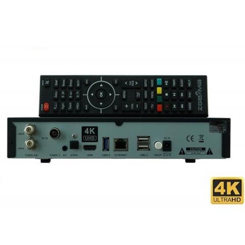 Zgemma H7S 4K E2(2xDVB-S2X+DVB-T2/C, CI Modül girişi, USB 3.0)