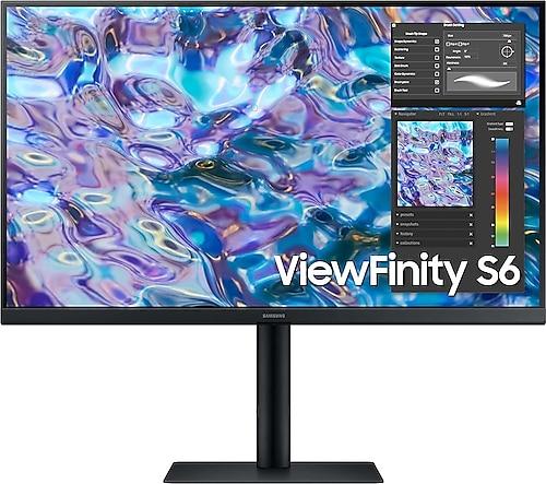 Samsung Viewfinity S6 LS27B610EQUXUF 27" 5 ms QHD FreeSync Pivot IPS Monitör