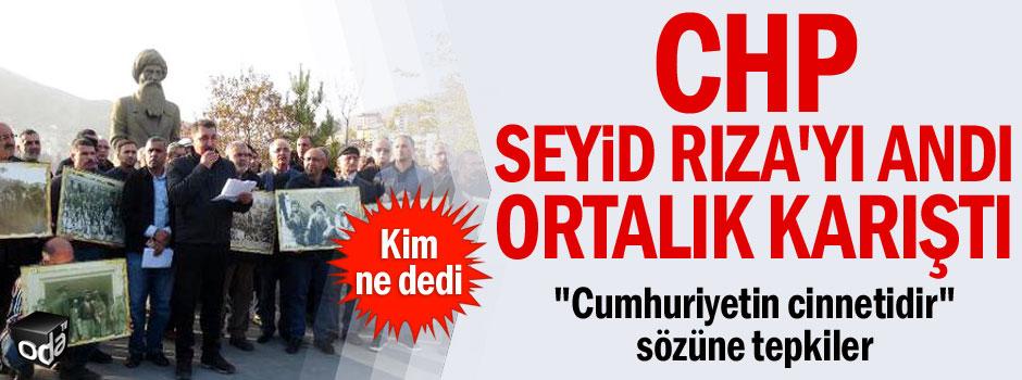 Tanju Özcan: Kılıçdaroğlu'nun içinde Atatürk'e karşı Dersim Harekatı'ndan dolayı kin var.
