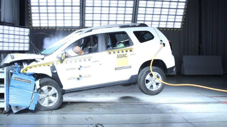 Duster Latin NCAP testinden sıfır aldı, otur.