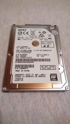 2.5" 1TB 7200 Hitachi SATA III sıfır