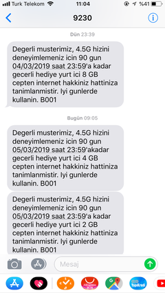  Türk Telekom 3 ay 8gb internet hediye - Faturasızlara