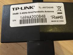 TP-LINK TL-ANT2424B 2.4GHz 24dBi Grid Parabolik Anten