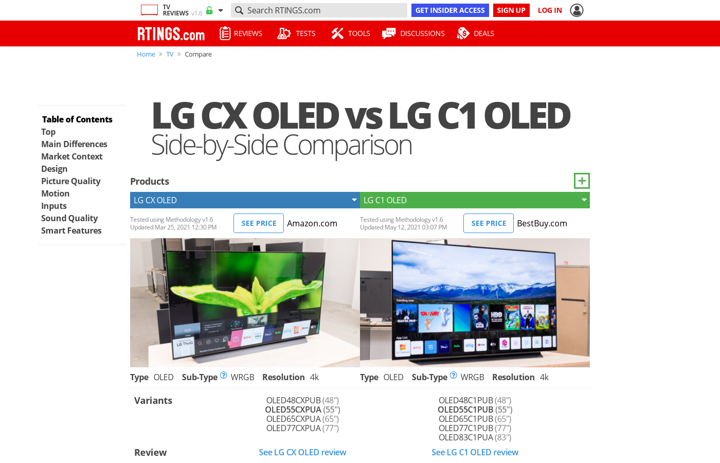 Samsung 55QN85B vs LG 55QNED866QA