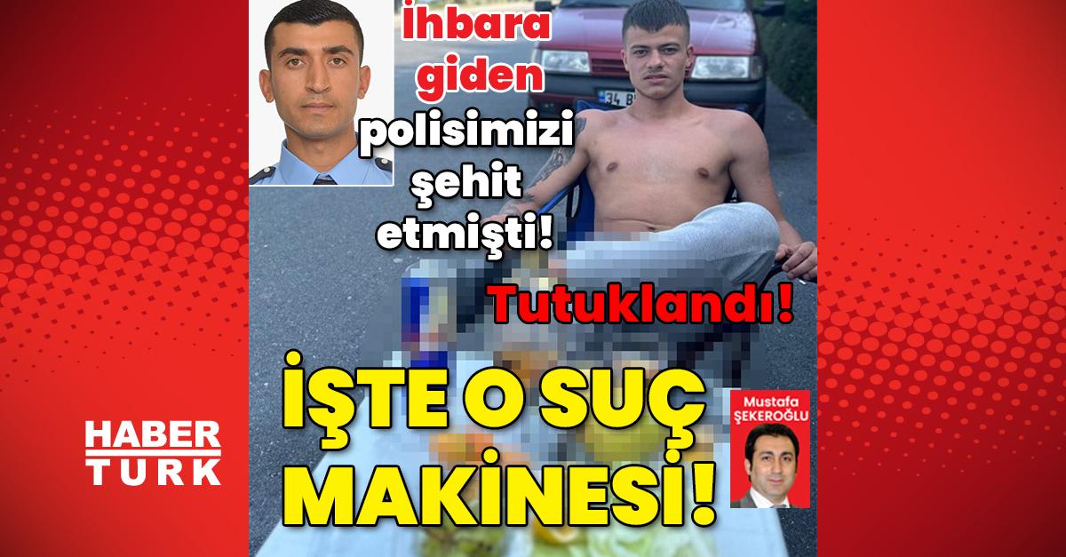 39 (OTUZ DOKUZ) Suc kaydı bulunan şahıs polisimizi şehit etti.