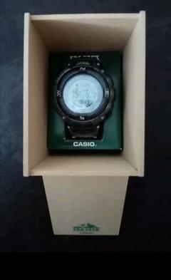 SATILDI!-Casio Prg 130t Titanyum Dağcı Saati