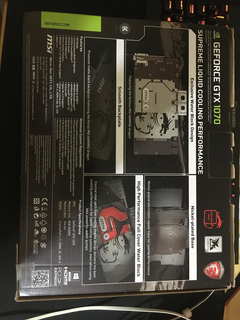 Msi Gtx1070 Sea Hawk EK X 8GB