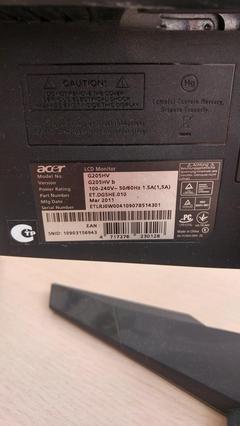 ACER G205HV LCD Monitör