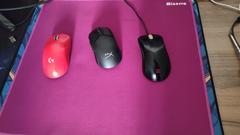 HyperX pulsefire haste 2 wireless mouse &amp;amp; X-raypad minerva (Custom üretim)