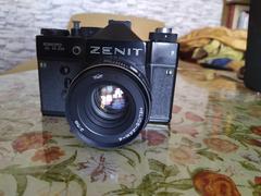 Zenit TTL Analog Fotograf Makinesi Helios 44mm lens + Deri kilif + Boyunluk