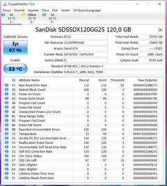 Sandisk Extreme 120 GB