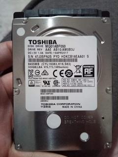 [Satıldı] Toshiba 500GB notebook hdd MQ01ABF050