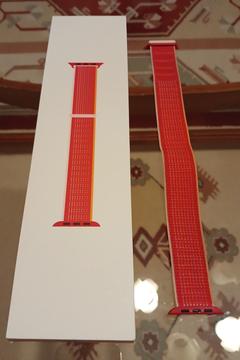 [SATILDI] -SATILIK- Apple Watch 45mm Product Red Sport Loop~~Game Royal/Midnight Navy Nike Sport Loop  200 TL