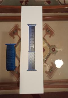 [SATILDI] -SATILIK- Apple Watch 45mm Product Red Sport Loop~~Game Royal/Midnight Navy Nike Sport Loop  200 TL