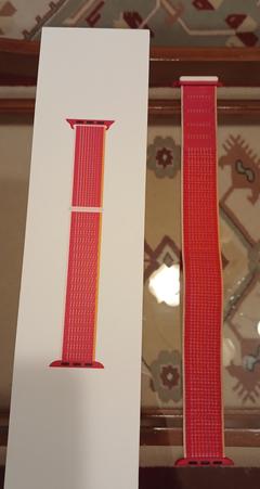 -SATILIK- Apple Watch 45mm Product Red Sport Loop~~Game Royal/Midnight Navy Nike Sport Loop  200 TL