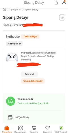 -SATILIK-  3 Adet Xbox 9. Nesil Kol (2 Sıfır Kapalı Kutu / 1 İkinci El)