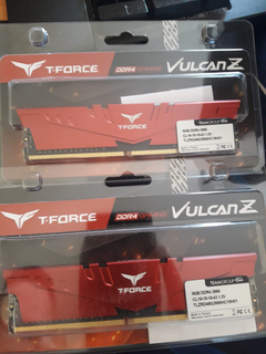 SATILMIŞTIR - T-Force Vulcan Z  8 Gb 2666 Mhz Ram (2adet)