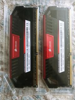 Satılık Corsair Vengeance Pro DDR3 2X8GB=16GB 2400 MHZ  RAM