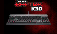 //SATILDI//Corsair Raptor K30 Gaming Keyboard//Amazon//100TL--80TL OLDU!