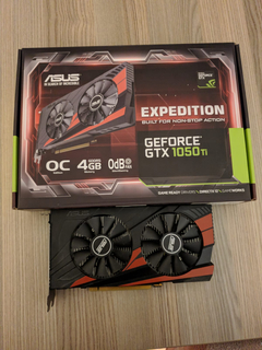 ASUS 1050ti  expedition