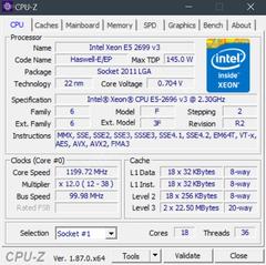 xeon e5-2696 v3 çift işlemci