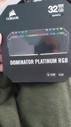 Corsair donimator platinum rgb 32gb bellek