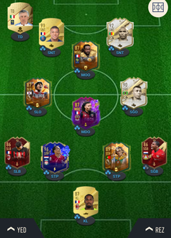 FIFA23 10m Satılamaz Kadro + 500K coinli Webapp Açık Hesap (TOTY Van Dijk,Eto&amp;#39;o,Jairzinho,Mb