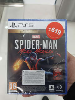 Satılık spiderman miles morales ultimate edition