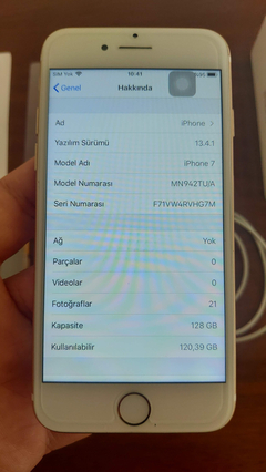 *** SATILMIŞTIR ***  iPhone 7 128 GB