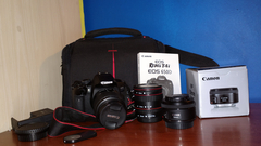 CANON 650D DSLR+ 18-55 kit lens+ Çanta+ Kumanda+ 50 mm stm lens