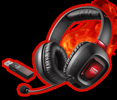 Creative Sound Blaster Tactic3D Rage KABLOSUZ (TAKASLI)