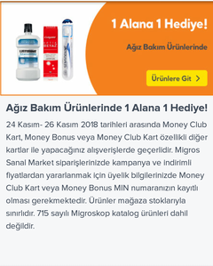  Ağız Bakım Haftası Kampanyaları ⭕Carrefoursa %50  🔴Migros 1+1(Son gün)