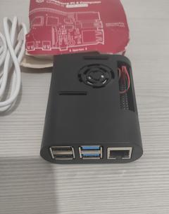 SATILDI !! Raspberry Pi 4B 4gb + Fanlı kasa + Orijinal Adaptör + 32 GB SD kart + Mikro hdmi kablo