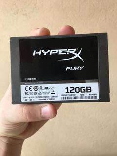 Kingston Hyperx Fury 120 GB SSD 500/500 SADECE 150 TL !